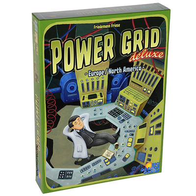بازی شبکه نیرو نسخه لوکس  Power Grid Deluxe