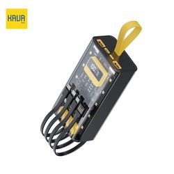 پاوربانک Green Lion Transparent Pro 20000mAh با شارژ سریع و کابلهای داخلی