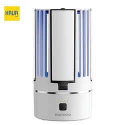 چراغ حشره‌کش قابل‌حمل دوکاره پرودو Porodo Lifestyle 2-in-1 Portable Insect Killer Lamp مدل PL-IN2K – سفید
