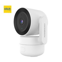 دوربین هوشمند Powerology PTZ Indoor – تشخیص حرکتی AI و چرخش 365 درجه