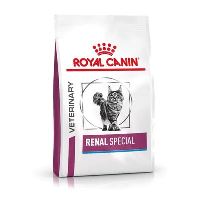 غذای خشک گربه بالغ رنال اسپشیال رویال کنین مناسب مشکلات کلیوی / Royal canin cat Renal special dry food