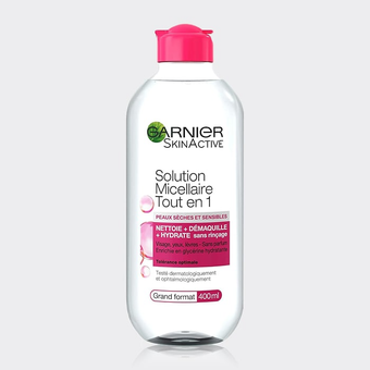 میسلار واتر پوست حساس گارنیه Garnier Solution Micellar all in one 400