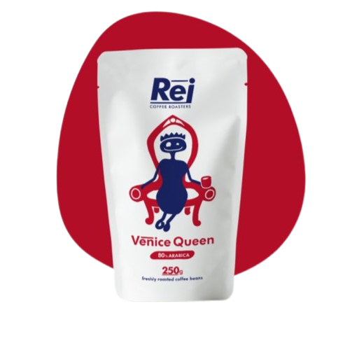 قهوه اسپرسو ونیز کویین Rei | ترکیب 80٪ عربیکا و 20٪ ربوستا – رست تخصصی برند ری