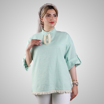 شومیز لینن - nm48360