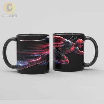 ماگ ددپول (Deadpool) کد 05 (معمولی ، مشکی ، حرارتی)