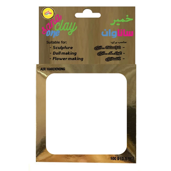 خمیر مجسمه سازی ساناوان مدل پلیمری-هواخشک کد sa-15