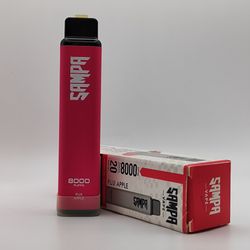 پاد یکبار مصرف سامپا ویپ 8 هزار پاف SAMPA VAPE 8000 PUFFS