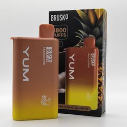 پاد یکبار مصرف بروسکو یام 8800 پاف BRUSKO YUM 8800 PUFFS