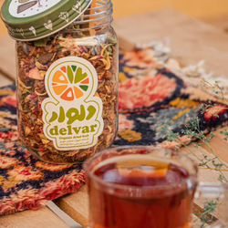 چای و دمنوش به,سیب,انار