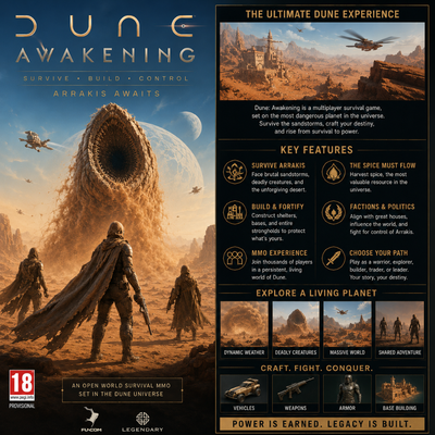اکانت قانونی پیش خرید : Dune: Awakening