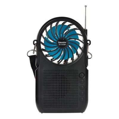 رادیو پنکه اسپیکر دار فلش خور ساووی مدل SV-1010BT