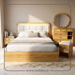 سرویس خواب دو نفره مدل حصیری
