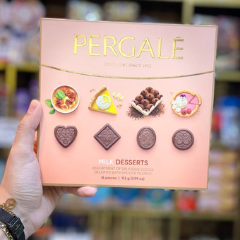 شکلات پرگاله با طعم دسری