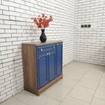 جاکفشی سه درب کد 622 گردویی سرمه ای