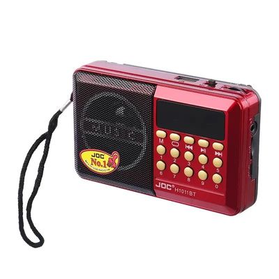 رادیو جیبی شارژی و باتری خور، اسپیکر دار، بلوتوثی، فلش خور جوک مدل joc H1011BT