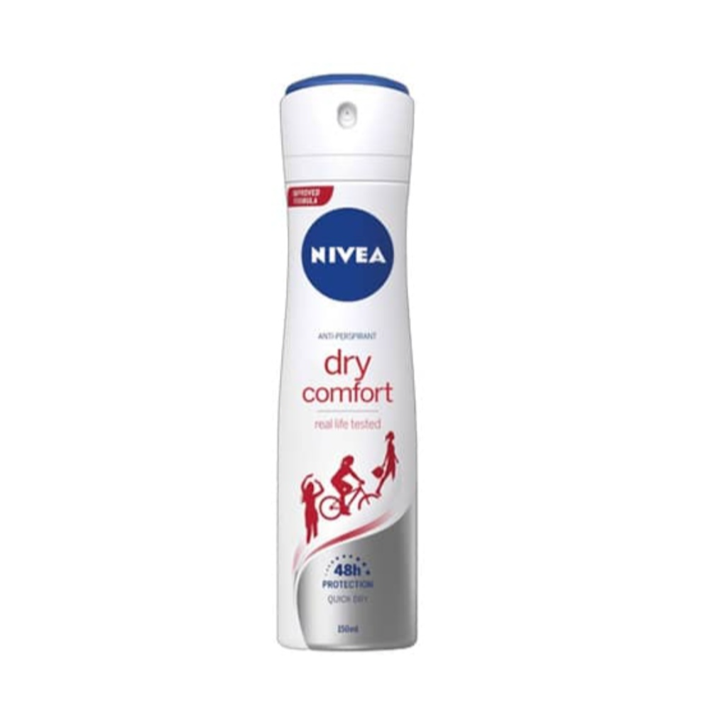 اسپری نیوا پودری زنانه درای  |  Nivea Powder Spray Woman Dry