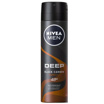 اسپری نیوا پودری مردانه دیپ قهوه ای  |  Nivea Powder Spray Man Brown Deep