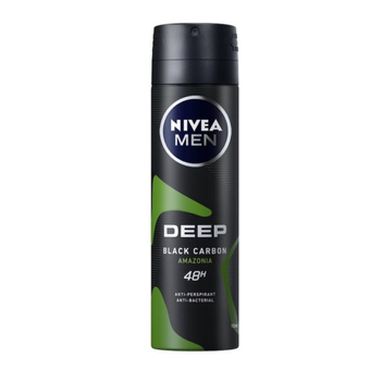 اسپری نیوا پودری مردانه دیپ سبز  |  Nivea Powder spray  Man Green Deep