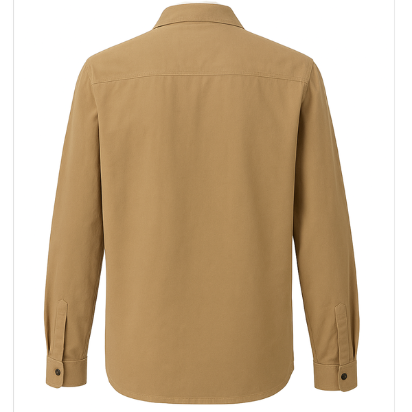 پیراهن کتان پاییزه نسکافه ای