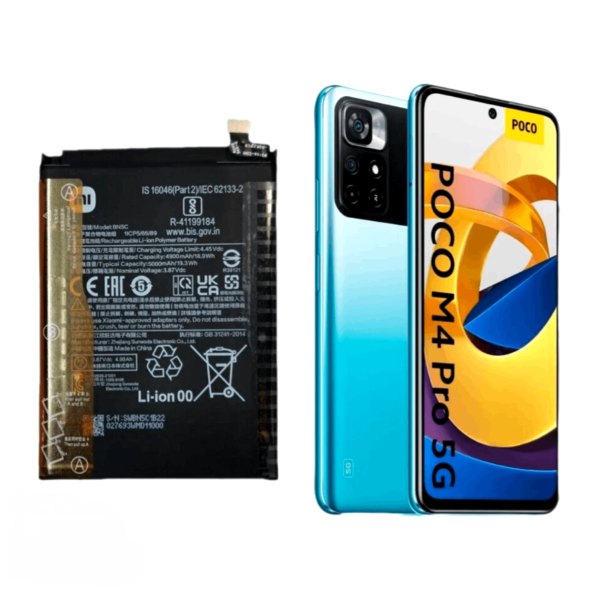 باتری موبایل شیائومی Xiaomi Poco M4 Pro 5G با کد فنی BN5C
