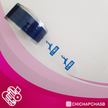 چاپچسب تک رنگ 45 میکرون 90 یارد (بسته 120 تایی)