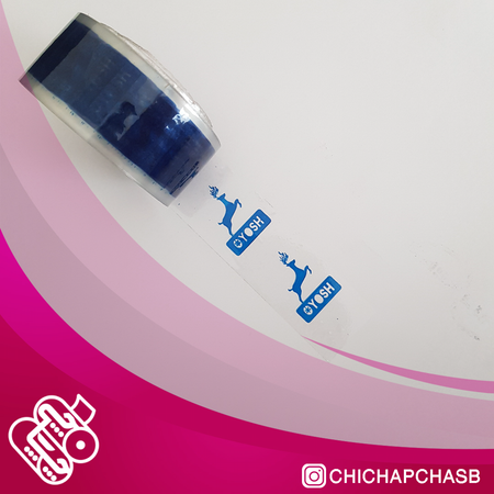 چاپچسب تک رنگ 45 میکرون 90 یارد (بسته 120 تایی)