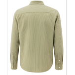 پیراهن راه راه پاییزه سبز