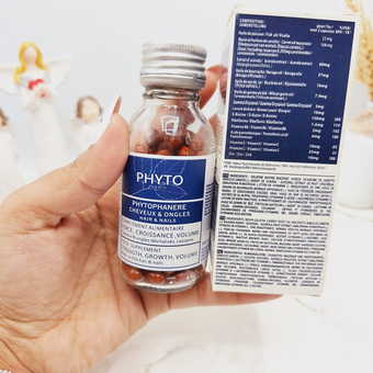 قرص تقویت رشد مو و ناخن برند فیتو PHYTO تعداد 120 عدد ساخت ایتالیا کد 8411