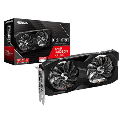 کارت گرافیک Asrock 6600 آکبند