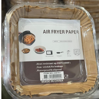 کاغذ سرخکن مربع بزرگ درجه یک 50 عددی