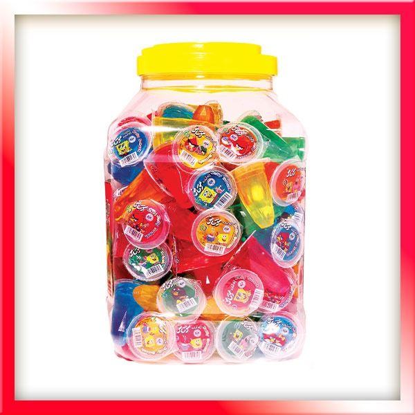 ژله آماده دوکی100عددی