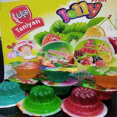 ژله آماده کاسه ای 36عددی 78گرم