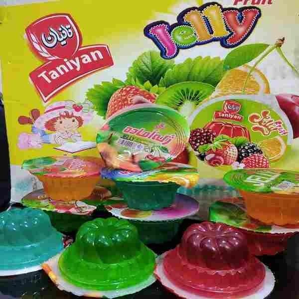ژله آماده کاسه ای 36عددی 78گرم