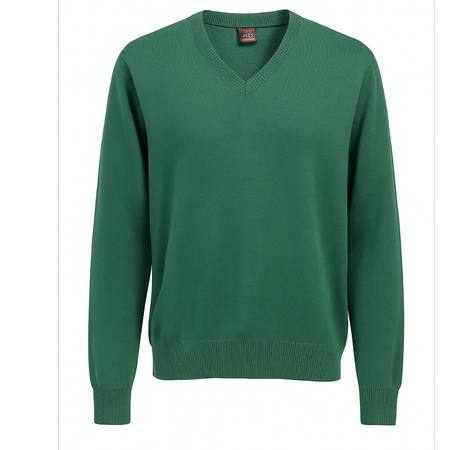 بافت یقه هفت مردانه سبز