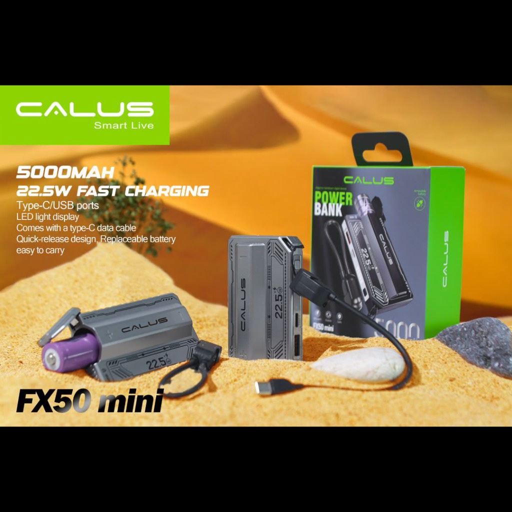 پاوربانک چندکاره کالوس (CALUS FX50 mini