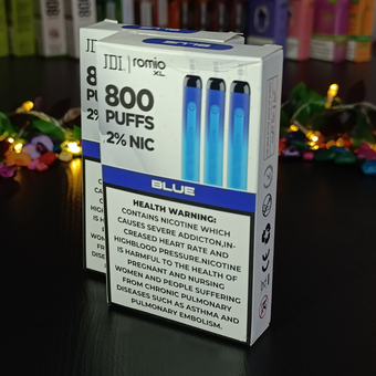 پاد یکبار مصرف جی دی ای رومیو ایکس ال 800 پاف JDI ROMIO XL 800 PUFFS