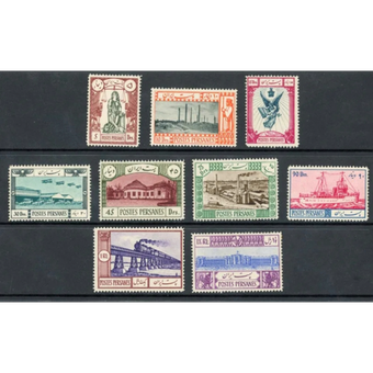 سری تمبر ترقیات / دهمین سال سلطنت رضاشاه پهلوی