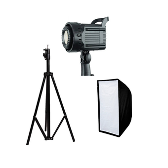 ویدیو لایت KY-BK 1201  300w video light به همراه پایه و سافت باکس