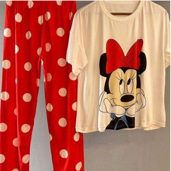 ست تیشرت و شلوار میکی موس