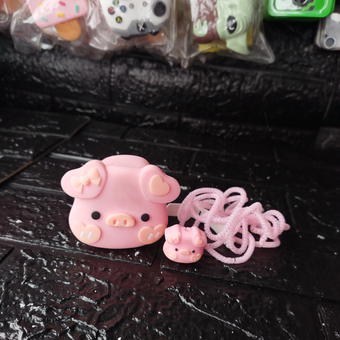 محافظ شارژر 20 وات آیفون چهار تیکه سیلیکونی طرح6