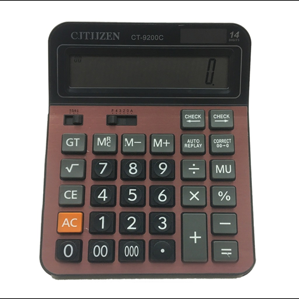 ماشین حساب سیتیژن مدل CJTJJZEN CT-9200C-w
