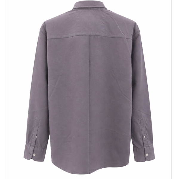 پیراهن کتان ضخیم طوسی