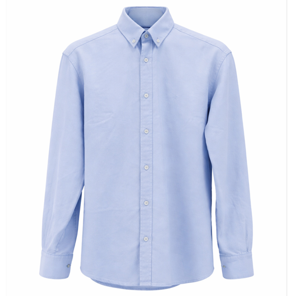 پیراهن کتان ضخیم آبی