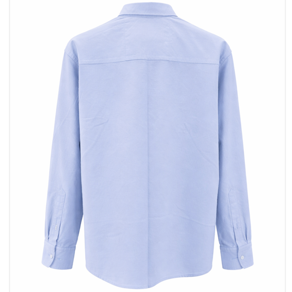 پیراهن کتان ضخیم آبی