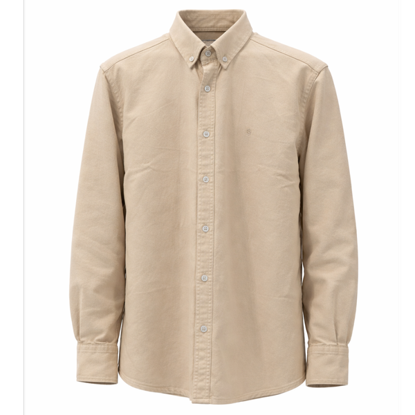 پیراهن کتان ضخیم کرم