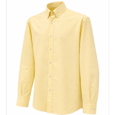 پیراهن کتان ضخیم لیمویی