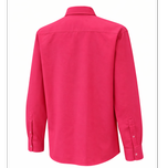 پیراهن کتان ضخیم سرخابی