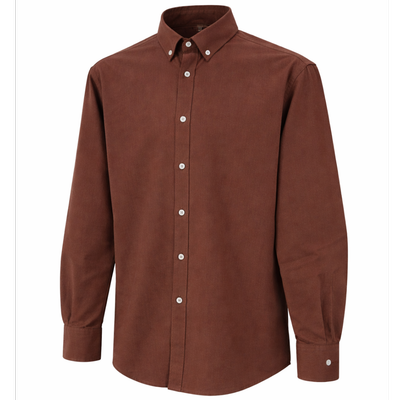 پیراهن کتان ضخیم شکلاتی