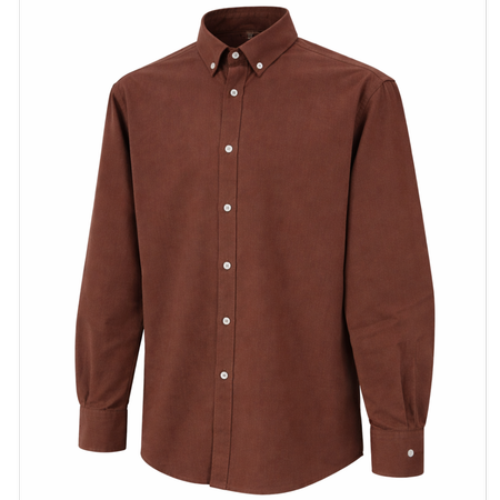 پیراهن کتان ضخیم شکلاتی