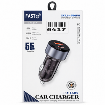 شارژر فندکی WKN-102 PD 55WAT QC4.0